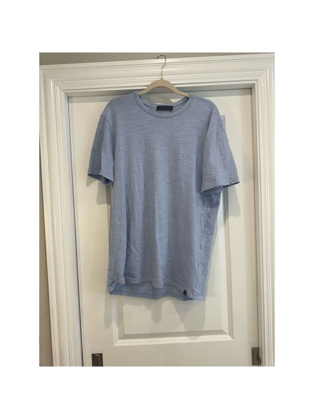 G/FORE Men's XL Blue Crew Neck Short Sleeve T-Shirt Solid Casual